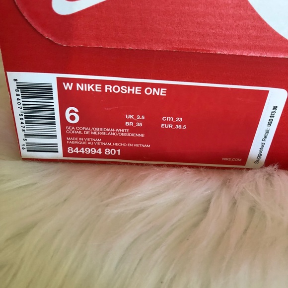 New w/box Nike Rosche One in Women’s size 6 - Picture 6 of 6
